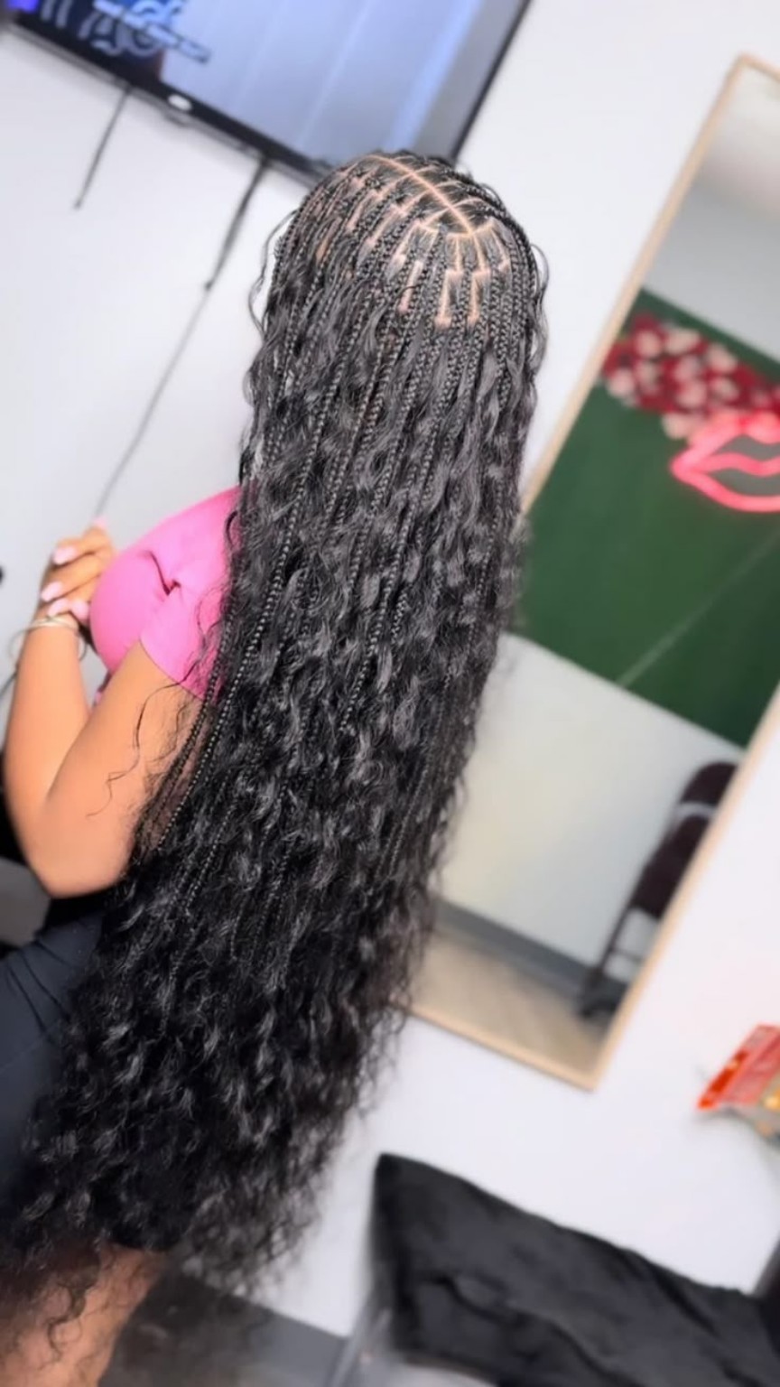 Azimyah hairstyle portfolio look 1